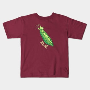 Peas Out Kids T-Shirt